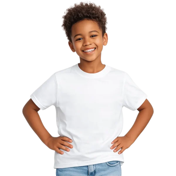 165g White Kiddies T-Shirts