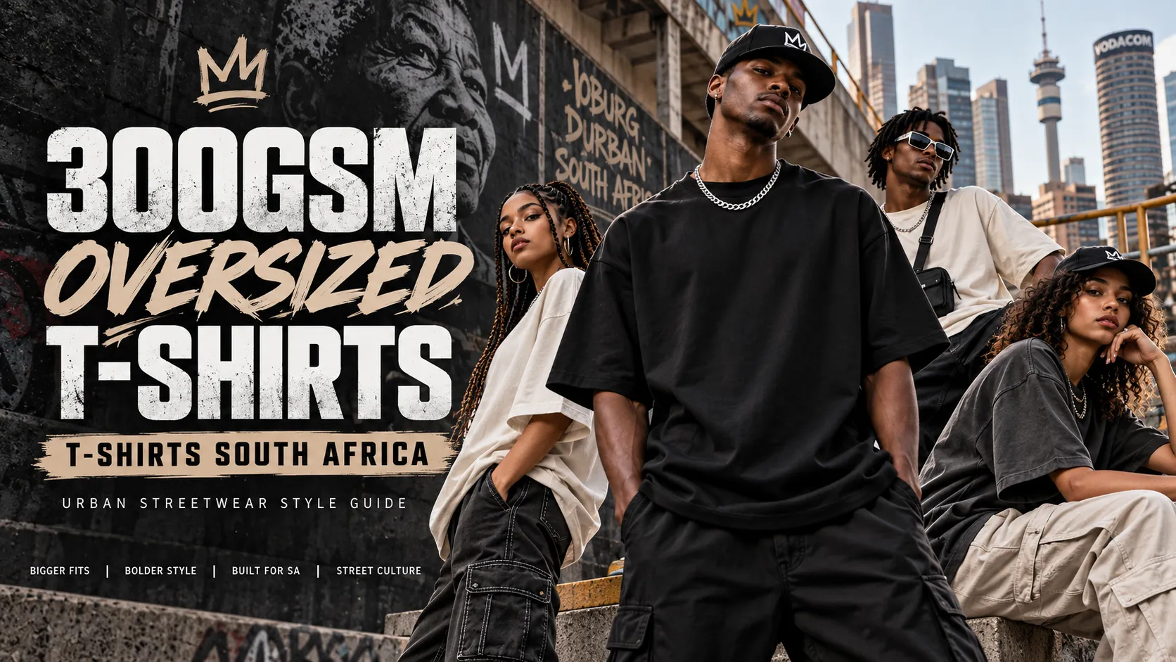 300gsm Oversized T-Shirts