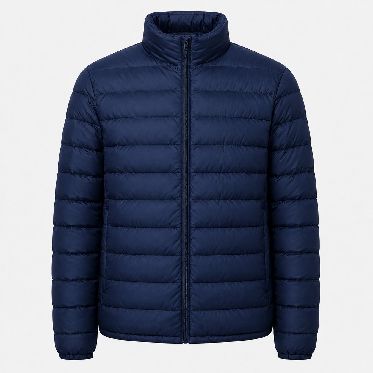 Navy Blue Puffer Jacket