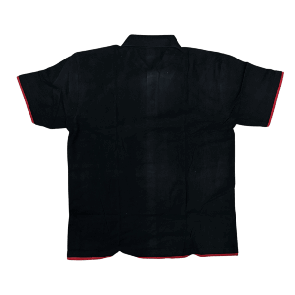 Black/Red Two Tone CGIC Golf Shirt