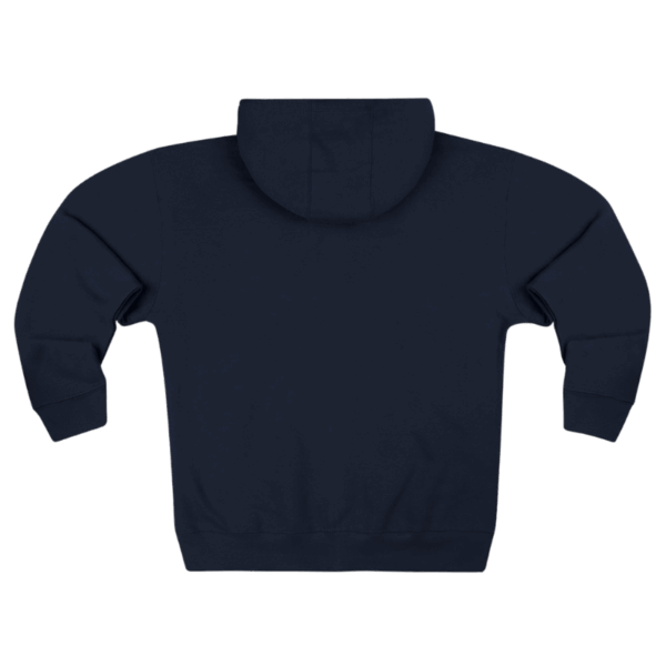 Navy Blue Full Zip Hoodie