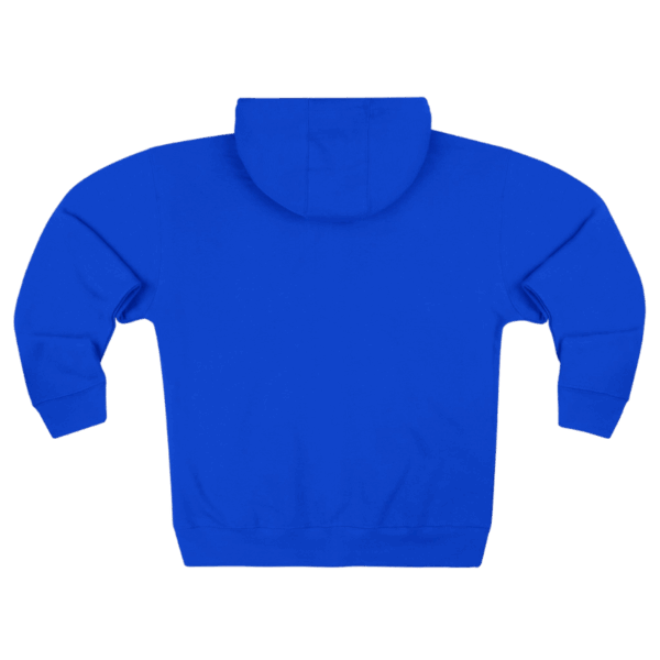 Royal Blue Full Zip Up Hoodie