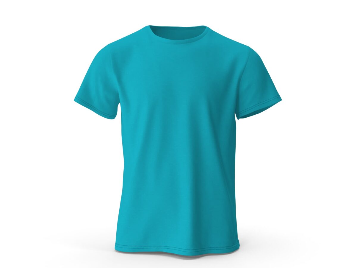 turquoise color t shirt